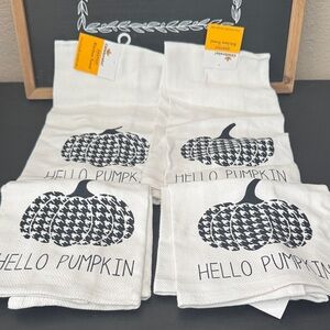 Hello Pumpkin Kitchen Towels